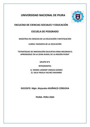 Filosofia Investigacion