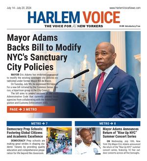 HARLEM VOICE NEWS: July 14—July 20, 2024