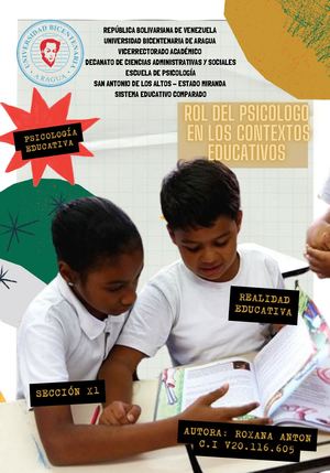 Sistema Educativo Comparado