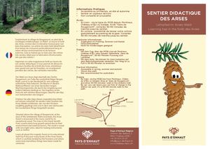 Sentier didactique de la forêt des Arses - Plan