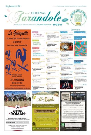 JOURNAL FARANDOLE - SEPTEMBRE 2024