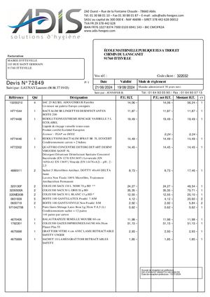 AR DEL 143 2024 Annexe Achat De Produits D’entretien