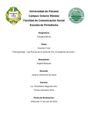 Fotoreportaje "Las Ruinas de la Tacita de Oro, El presente de Colón "