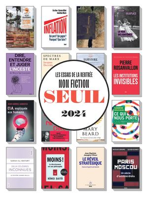 Gazette - Rentrée littéraire sciences humaines 2024