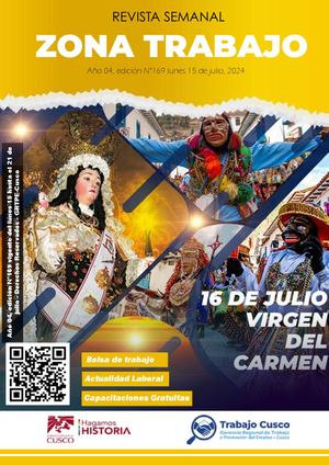 Revista de Empleo "Zona Trabajo Cusco" - Edición N°169