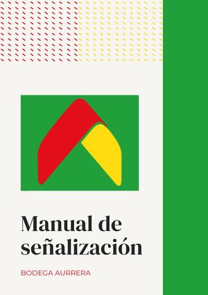 Manual De Señalización Bodega