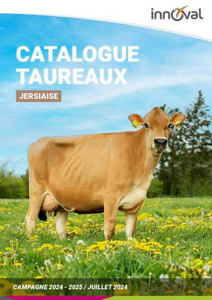 Catalogue Taureaux Jersiaise - Juillet 2024