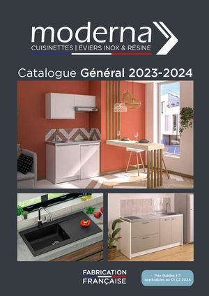 CATALOGUE MODERNA 2023-2024 au 01/02/2024
