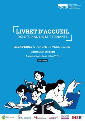 ÉVRY MEEF 2ND DEGRÉ 24-25