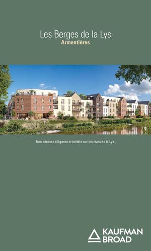 59361 Plaquette commerciale Armentières - Les Berges de la Lys