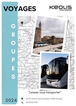 Brochure Groupes Tourisme 2024