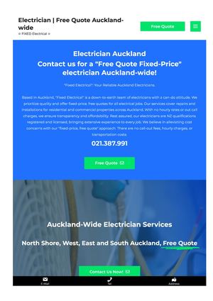 Auckland Electrician Service Prices