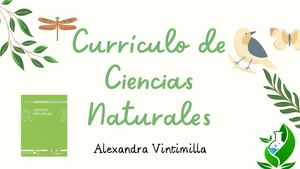 Currículo De Ciencias Naturales