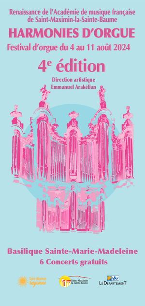 FESTIVAL HARMONIES D'ORGUES 2024