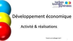 La CATLP (Communauté d’Agglomération Tarbes-Lourdes-Pyrénées), un acteur clé du développement économique et touristique localPrésentation Catlp