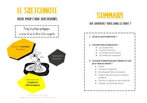 Livret Ressource - Sketchnote & Aide Aux Devoirs