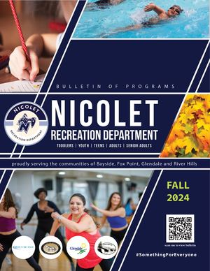 2024 Nicolet Recreation Department Fall Bulletin Of Programs