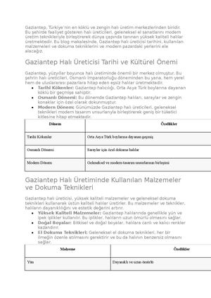 Gaziantep Hali Ureticisi