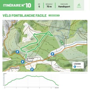 Vélo 10 - Circuit Fontblanche Facile (Ceyreste).