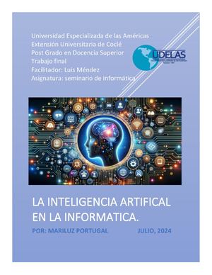 La Inteligencia Artifical En La Informatica