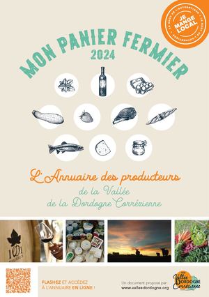Annuaire des producteurs de la Vallée de la Dordogne Corrézienne