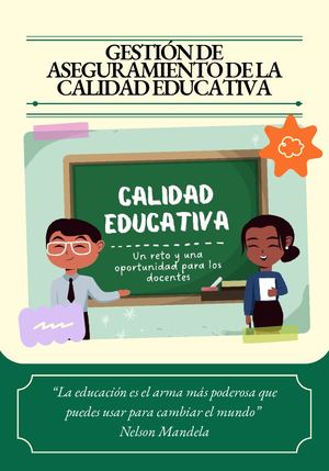 Gestión de Aseguramiento de la Calidad Educativa