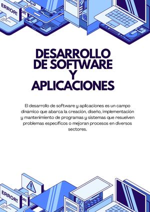 Desarrollo De Software Y Aplicaciones
