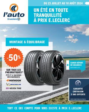 Catalogue Centre Auto E.Leclerc Saint-Médard
