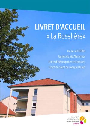 Livret d'accueil - EHPAD Roselière