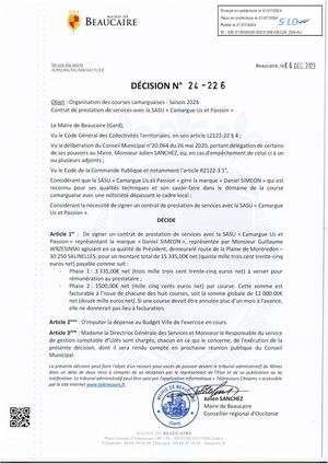 Fichier Parution Des Décisions 24 226 à 24 232 Du 21 07 2024