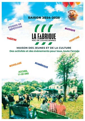 Plaquette 2024-25 - La Fabrique MJC