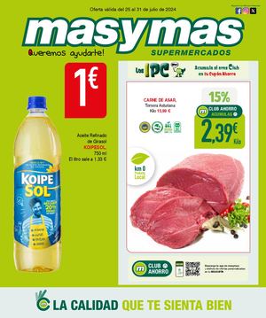 Oferta Válida Del 25 Al 31 De Julio De 2024 Masymas Supermercados