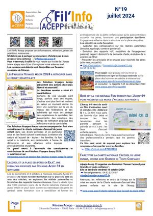 Fil'info Acepp 19 - juillet 2024