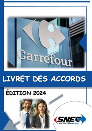 2024 Livret Des Accords Groupe  Numérique