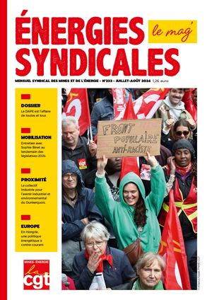 ENERGIES SYNDICALES N°233 juillet août 2024