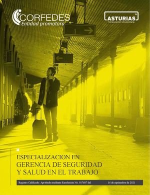 Especializacion En Gerencia De Seguridad Y Salud En El Trabajo  Asturias