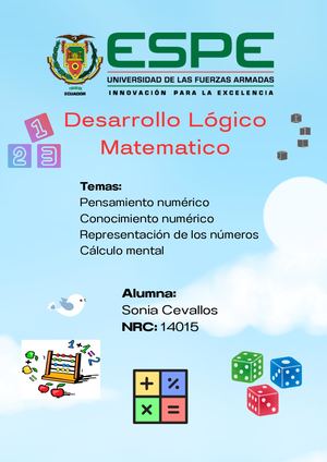 Desarrollo Lógico Matemático