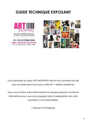 Guide Exposant Paris Octobre 2024