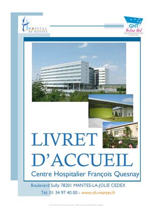 Livret D'accueil CHFQ