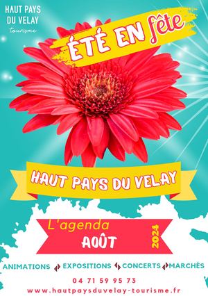 Agenda Août - 2024 Haut Pays du Velay