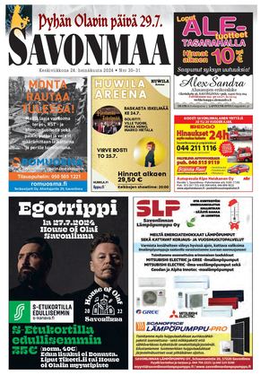 Savonmaa 30 24.7.2024 Pyhän Olavin päivä