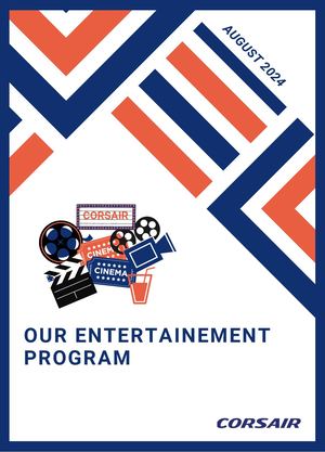 Movies program - AUGUST 2024 - Corsair - EN