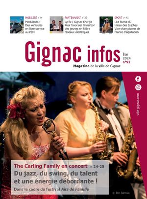 Magazine Gignac Infos ETE 2024 N°91