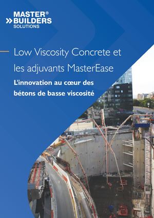 Dépliant MasterEase Low Viscosity Concrete