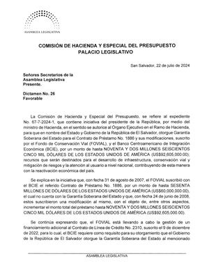 Préstamo Fovial 2024