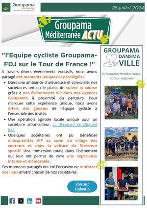 Actu L’equipe Cycliste Groupama Fdj Sur Le Tour De France ! 25072024