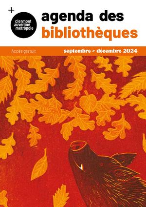 Agenda des bibliothèques métropolitaines septembre à décembre 2024
