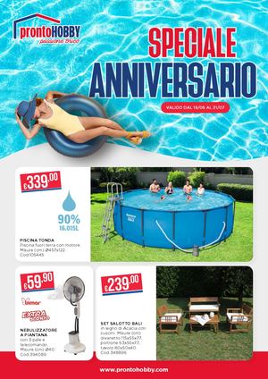 Pronto Hobby Volantino anniversario