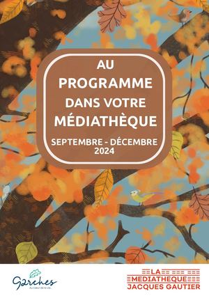 Médiathèque programmation de septembre à décembre 2024