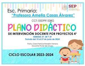 4° Sem37,38,39 Planeación Proyectos